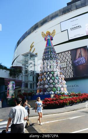 Le centre commercial Emporium sur Sukhumvit Rd. À Bangkok, Thaïlande. Banque D'Images