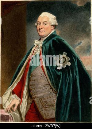 Portrait de David Murray 2e comte de Mansfield par Sylvester Harding. Banque D'Images