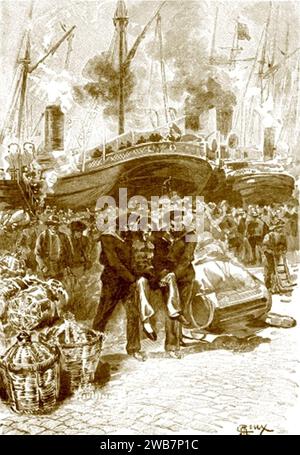 'Les merveilleuses aventures du capitaine Antifer' par George Roux 65. Banque D'Images