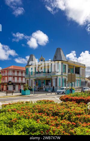 GUADELOUPE, GRANDE-TERRE, LE MOULE, MAIRIE Banque D'Images