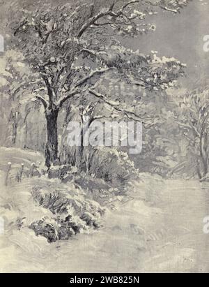 La neige vierge blanche et froide. La tempête, acte iv. SC. i. par THOMAS HUSON d'après Un hommage au génie de William Shakespeare ; étant le programme d'une représentation au Drury Lane Theatre le 2 mai 1916, le tricentenaire de sa mort; humblement offert par les joueurs et leurs collègues dans les arts apparentés de la musique et de la peinture MACMILLAN ET CO., LIMITED ST. MARTIN'S STREET, LONDRES 1916 Banque D'Images