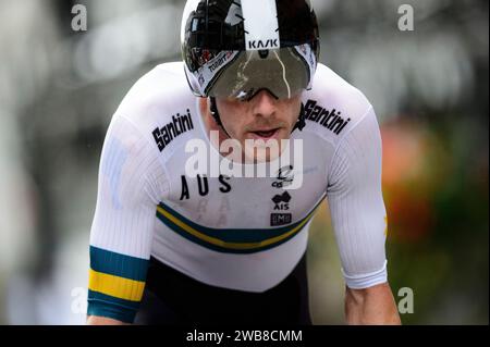 DENNIS Rohan ( AUS ) – Australie – Querformat - quer - horizontal - Paysage - Evénement/Veranstaltung : Championnats du monde de cyclisme sur route UCI - Catégorie/Catégorie : Cyclisme sur route - Elite hommes - lieu/Ort : Europe – Grande-Bretagne - Angleterre - Yorkshire - départ : Northallerton - arrivée: Harrogate - Individual Time Trail ( ITT ) - distance : 54 km - Date/Datum : 25.09.2019 – mercredi - photographe : © Arne Mill - frontalvision.com Banque D'Images