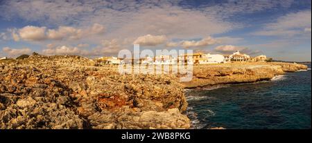 Castellot de Cala Morlanda, site archéologique, Cala Morlanda, Manacor, Majorque, îles Baléares, Espagne Banque D'Images