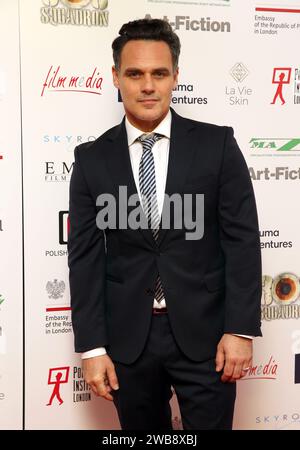 Londres, Royaume-Uni. 08 novembre 2018. Jan Wieczorkowski assiste à la première britannique de '303 Squadron' au Science Museum de Londres. (Photo Fred Duval/SOPA Images/Sipa USA) crédit : SIPA USA/Alamy Live News Banque D'Images