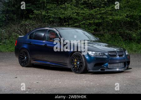 Voiture de performance berline BMW M3 E9X (E90/E92) Banque D'Images