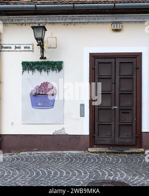 Beau paysage urbain coloré à Szentendre, Hongrie Banque D'Images