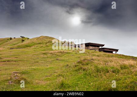 Brean Down fort, Somerset, Royaume-Uni - Palmerston fort Banque D'Images