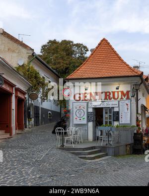 Beau paysage urbain coloré à Szentendre, Hongrie Banque D'Images