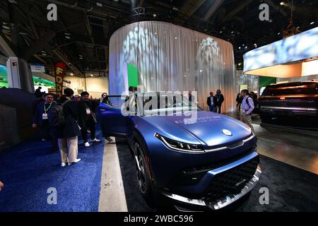 Las Vegas, NV, États-Unis. 9 janvier 2024. Vue du ces 2024 au Las Vegas Convention Center à Las Vegas, Nevada, le 9 janvier 2024. Crédit : Dee CEE carter/Media Punch/Alamy Live News Banque D'Images