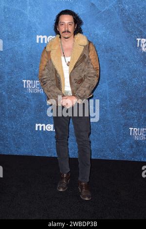 Gabriel Luna BEI der Premiere der HBO TV-Serie 'True Detective : Night Country' im Paramount Theater. Los Angeles, 09.01.2024 Banque D'Images