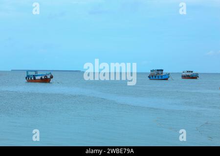 Une très belle scène de plage située dans la ville de Jaffna dans l'état nord du Sri Lanka Banque D'Images