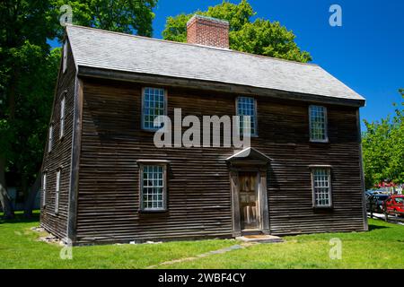 Naissance de John Adams, Adams National Historical Park, Quincy, Massachusetts Banque D'Images