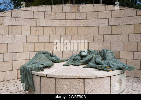 Miami, États-Unis. 26 octobre 2023. Miami Holocaust Memorial à South Beach. Banque D'Images