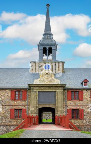 Forteresse Louisburg entrée Sydney Canada Banque D'Images