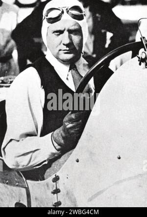 JOHN COBB (1899-1952) pilote de course anglais en 135 Banque D'Images