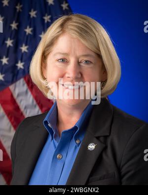 Administrateur adjoint de la NASA PAM Melroy, Portrait officiel, jeudi 2 mars 2023, Mary W. Jackson Bâtiment du siège de la NASA à Washington. Crédit photo : (NASA/Aubrey Gemignani) Banque D'Images