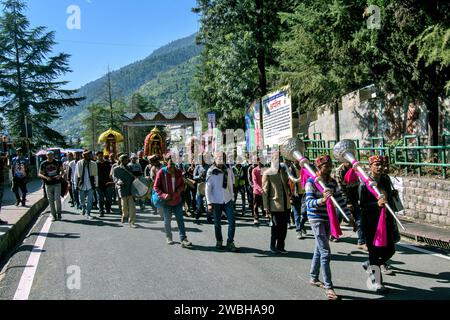 MEGA Festival, Dussehra Festivals, Dhalpur Ground, Kullu, Himachal Pradesh, Inde, Asie Banque D'Images