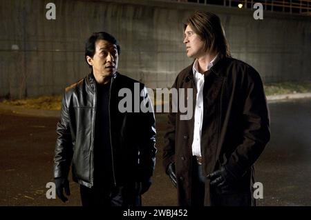 The Spy Next door année : 2010 Etats-Unis réalisateur : Brian Levant Jackie Chan, Billy Ray Cyrus Banque D'Images