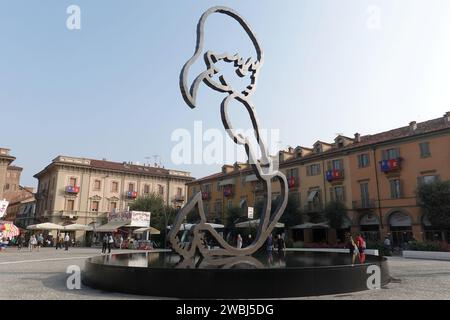 L'Angelo della Alta Langa Piedmond en Italie Banque D'Images