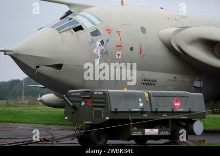 Le Handley page Victor est un bombardier stratégique britannique développé et produit par Handley page pendant la Guerre froide Banque D'Images