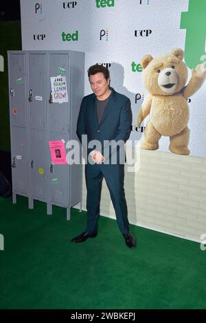 Seth McFarlane BEI der Premiere der Peacock Serie Ted im AMC The Grove. Los Angeles, 10.01.2024 *** Seth McFarlane à la première de la série Peacock Ted at AMC The Grove Los Angeles, 10 01 2024 Foto:xD.xStarbuckx/xFuturexImagex ted 4257 Banque D'Images