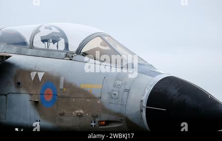 Jet Tornado britannique. Musée de l'air d'Elvington. York. Banque D'Images