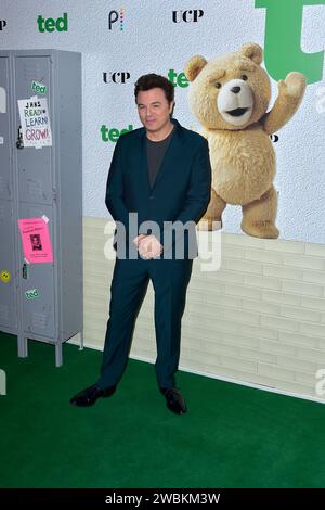 Seth McFarlane BEI der Premiere der Peacock Serie 'ted' im AMC The Grove. Los Angeles, 10.01.2024 Banque D'Images