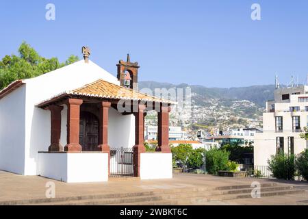 Madère portugal Madère Funchal Madeira Santa Catarina chapelle Capela de Santa Catarina, Santa Catarina Park Funchal Madeira Portugal europe de l'UE Banque D'Images