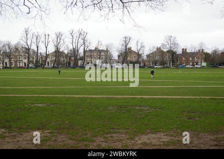 Richmond Green, Richmond upon Thames, Londres, Angleterre Banque D'Images