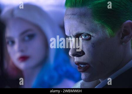 Suicide Squad Margot Robbie & Jared Leto Banque D'Images