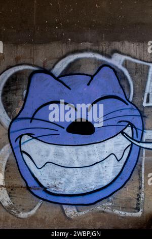 graffiti à Albuquerque, Nouveau-Mexique Banque D'Images