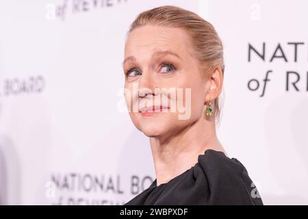 Laura Linney assiste au gala de remise des prix du National Board of Review 2024 au Cipriani 42nd Street à New York le 11 janvier 2024 Banque D'Images