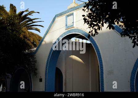 Grèce, île de Rhodes Afantou village et hagiographies de l'église Banque D'Images