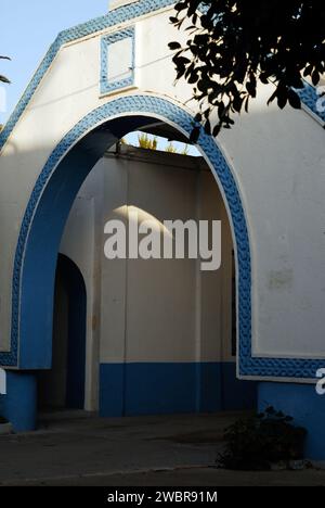 Grèce, île de Rhodes Afantou village et hagiographies de l'église Banque D'Images