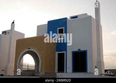 Grèce, île de Rhodes Afantou village et hagiographies de l'église Banque D'Images