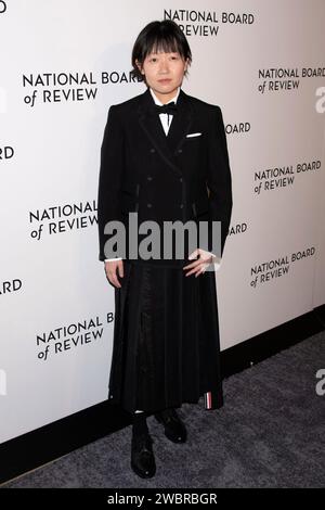 Celine Song BEI der National Board of Review Awards Gala 2024 im Cipriani 42nd Street. New York, 11.01.2024 Banque D'Images