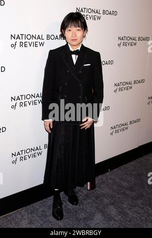 Celine Song BEI der National Board of Review Awards Gala 2024 im Cipriani 42nd Street. New York, 11.01.2024 Banque D'Images