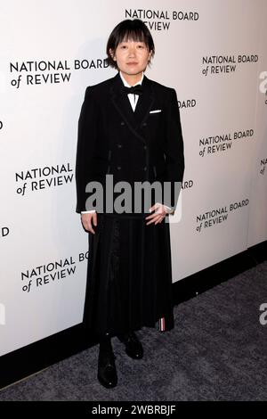 Celine Song BEI der National Board of Review Awards Gala 2024 im Cipriani 42nd Street. New York, 11.01.2024 Banque D'Images