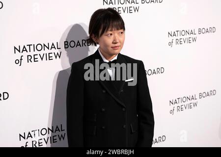 Celine Song BEI der National Board of Review Awards Gala 2024 im Cipriani 42nd Street. New York, 11.01.2024 Banque D'Images