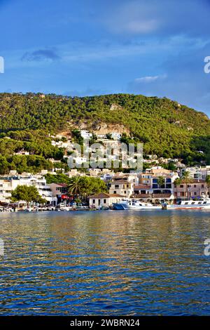 Vue panoramique de Port Andratx Banque D'Images