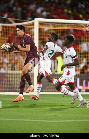 LENS, FRANCE - SEPTEMBRE 12 : Bono du Maroc lors du match amical Internacional entre le Maroc et le Burkina Faso au Stade Bollaert-Delelis le sept Banque D'Images