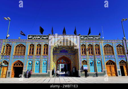 Le sanctuaire de Hilal ibn Ali (alias Imam Zadeh Mohammad Al Awsat/Mohammed Helal Shrine), Kashan, Iran Banque D'Images