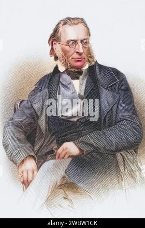 Sir Charles James Napier, 1782 - 1853, Britischer General und Oberbefehlshaber in Indien, Illustration aus Gallery of Historical Portraits, erschienen UM 1880, Historisch, digital restaurierte Reproduktion von einer Vorlage aus dem 19. Jahrhundert, Date d'enregistrement non indiquée Banque D'Images