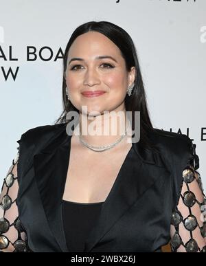 New York, États-Unis. 12 janvier 2024. Lily Gladstone assiste au Gala du National Board of Review 2024 à Cipriani 42nd Street le 11 janvier 2024 à New York. Photo : Jeremy Smith/imageSPACE crédit : Imagespace/Alamy Live News Banque D'Images