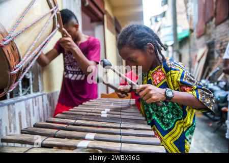 La Fondation Tumac œuvre depuis 50 ans à préserver les connaissances traditionnelles des communautés d’ascendance africaine dans le Pacifique Sud colombien Banque D'Images