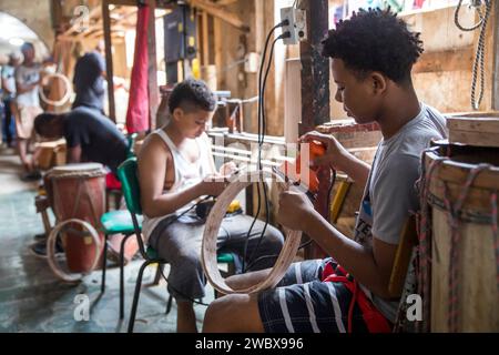 La Fondation Tumac œuvre depuis 50 ans à préserver les connaissances traditionnelles des communautés d’ascendance africaine dans le Pacifique Sud colombien Banque D'Images