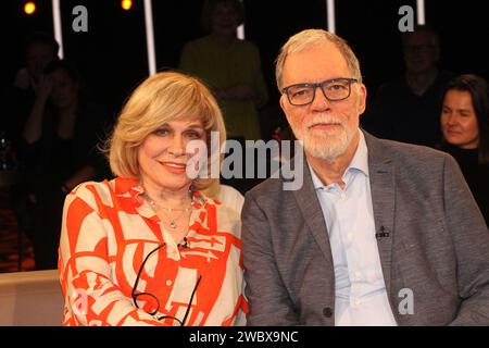 Mary Roos und Wolfgang Trepper zu Gast BEI der NDR Talkshow am 12.01.2024 à Hambourg Banque D'Images