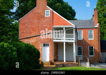 Thomas Farm House, champ de bataille national de Monocacy, Maryland Banque D'Images