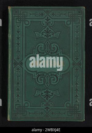 Leporelloalbum avec douze paysages urbains à Amsterdam, Andries Jager (possible), Andries Jager (possible), 1870 - 1900 Leporelloalbum avec douze paysages urbains à Amsterdam. L'album contient douze feuilles collées ensemble, en carton avec des photos. Les lames peuvent être pliées sur deux côtés comme un harmonica. L'hôtel Amstel, le palais sur la place du Dam et de Waag peuvent être vus. Amsterdam lin (matériel). carton. papier. Support photographique albumen print vue de la ville en général ; 'veduta' Amsterdam. Hôtel Amstel. Barrage. Oudeschans Banque D'Images