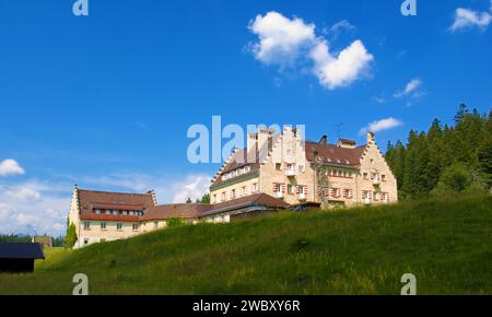 5 étoiles Hôtel Kranzbach entre Elmau et Klais près de Garmisch-Partenkichen, Bavière, Allemagne, Europe Banque D'Images